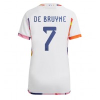 Belgija Kevin De Bruyne #7 Gostujuci Dres za Ženska SP 2022 Kratak Rukav